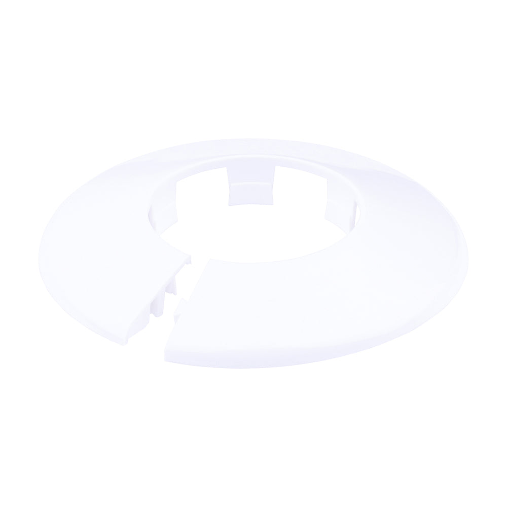 Pipe Collar - White - PC42 - 42mm - Bag of 5