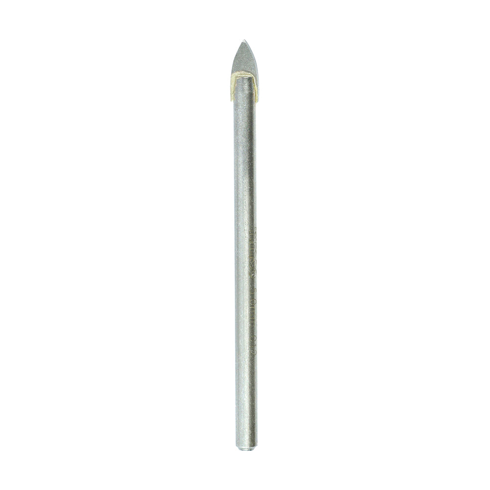 TCT Arrow Head Tile & Glass Bit - 5.0mm - Blister Pack of 1