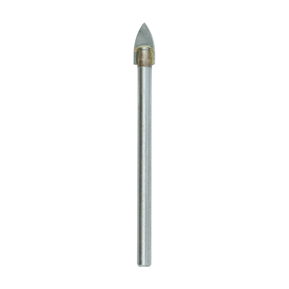 TCT Arrow Head Tile & Glass Bit - 6.5mm - Blister Pack of 1