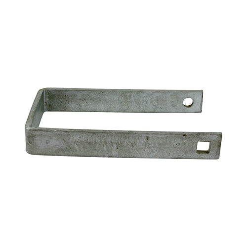 Throw-Over Gate Loop - Hot Dipped Galvanised - 150mm - Plain Bag of 1