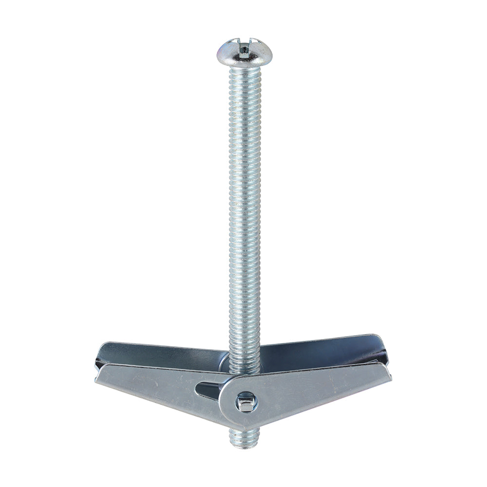 Spring Toggles - Zinc - M6 x 75 - Box of 100