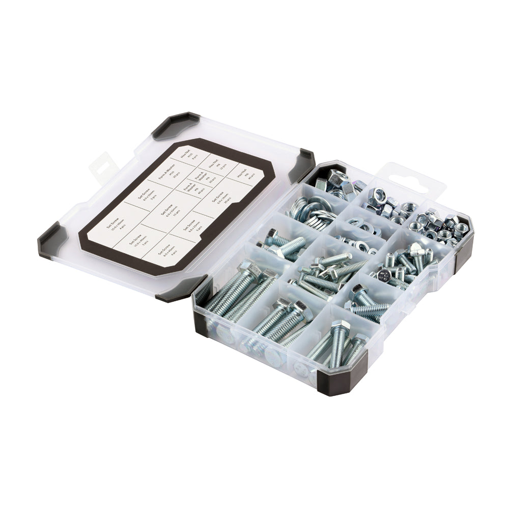 Mixed Tray - Set Screws Nuts Washers – A2 Stainless Steel - Tray of 199