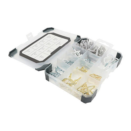 Mixed Tray - Hooks & Eyes - Tray of 133