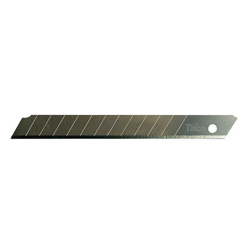 Snap Off Utility Knife Blades - 80 x 9 x 0.6 - Backing Card of 10