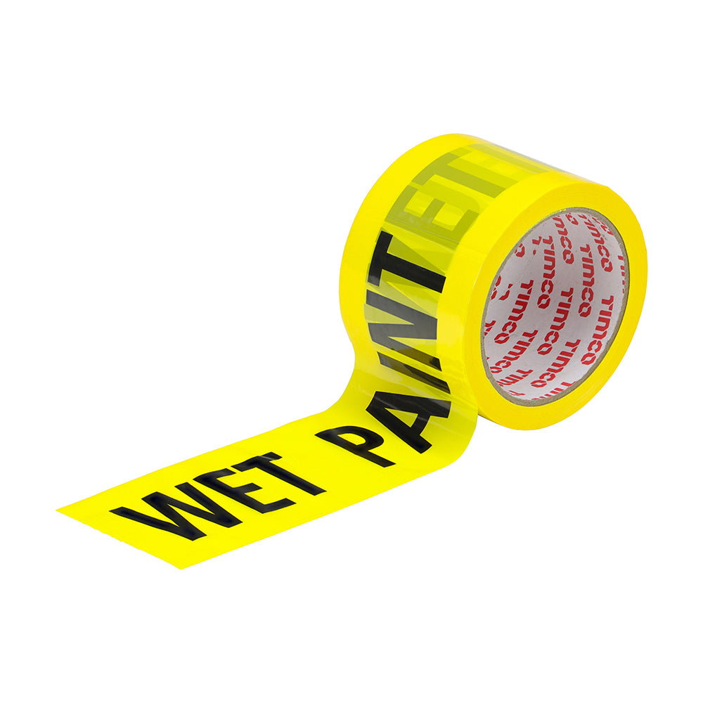Wet Paint Tape - 70mm x 100m - Roll of 1