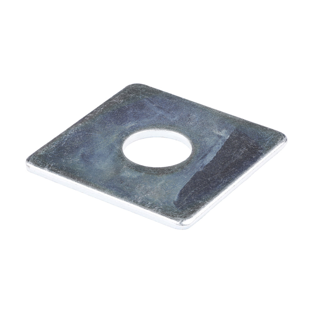 Square Plate Washers - Zinc - M16 x 50 x 50 x 3 - Box of 100