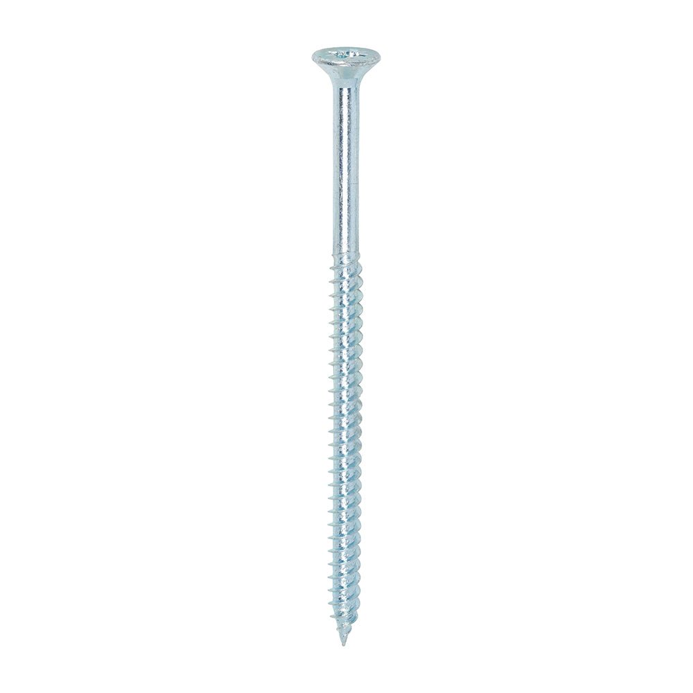Twin-Threaded Woodscrews - PZ - Double Countersunk - Zinc - 12 x 4 - TIMpac of 4
