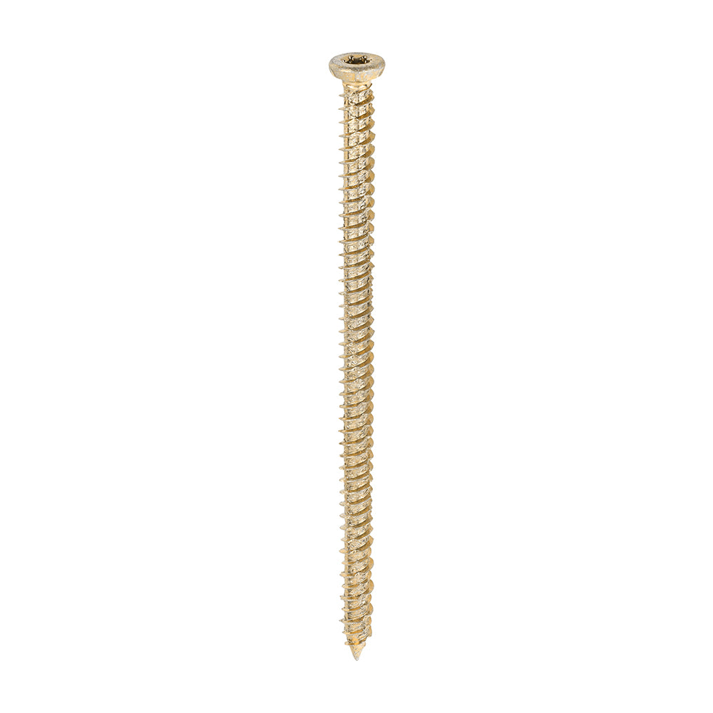 Concrete Screws - TX - Flat Countersunk - Yellow - 7.5 x 130 - Box of 100