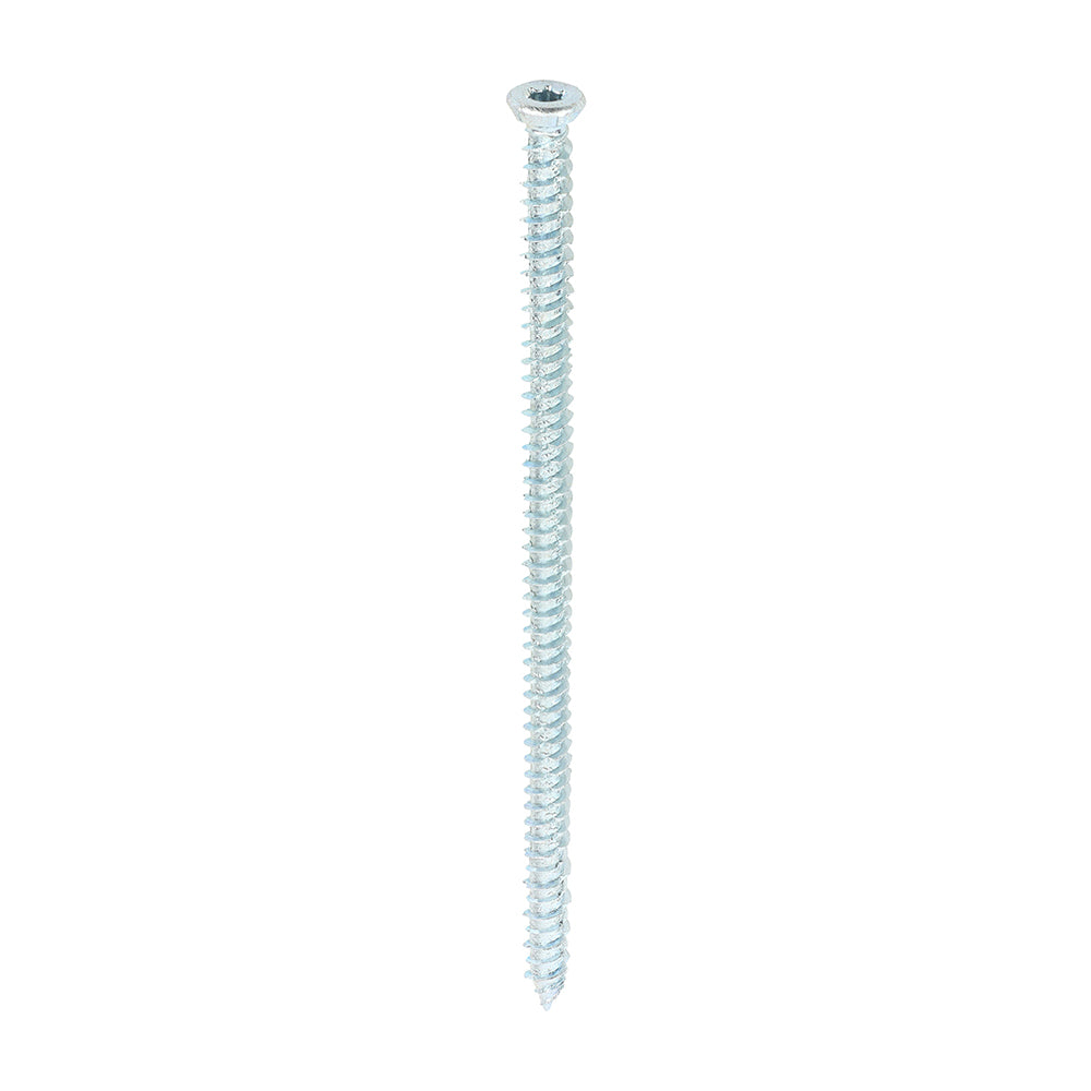 Concrete Screws - TX - Flat Countersunk - Zinc - 7.5 x 150 - Box of 100