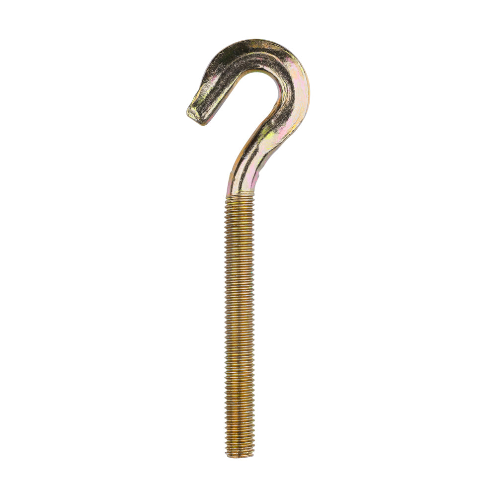 Forged Hooks - Yellow - M8 - Box of 50