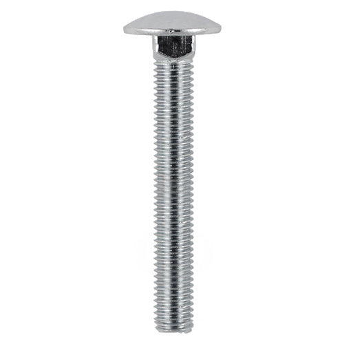 Carriage Bolts - A2 Stainless Steel - M10 x 120 - Bag of 5