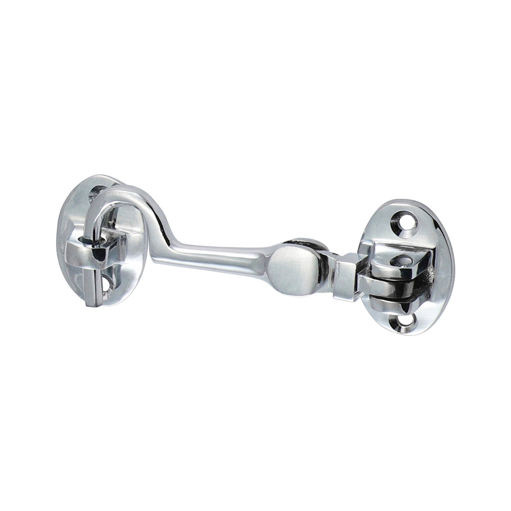 Cabin Hook - Polished Chrome - 75mm - TIMpac of 1