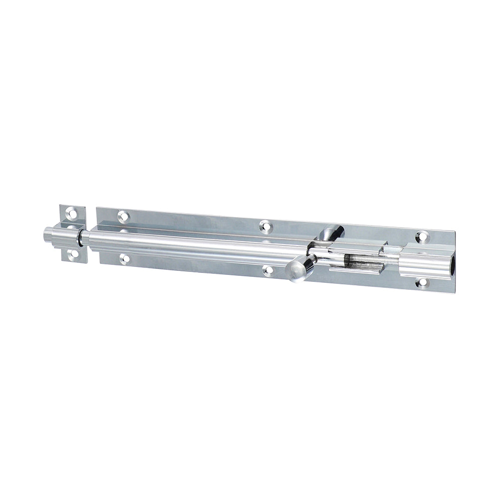 Straight Barrel Bolt - Polished Chrome - 150 x 25mm - TIMpac of 1