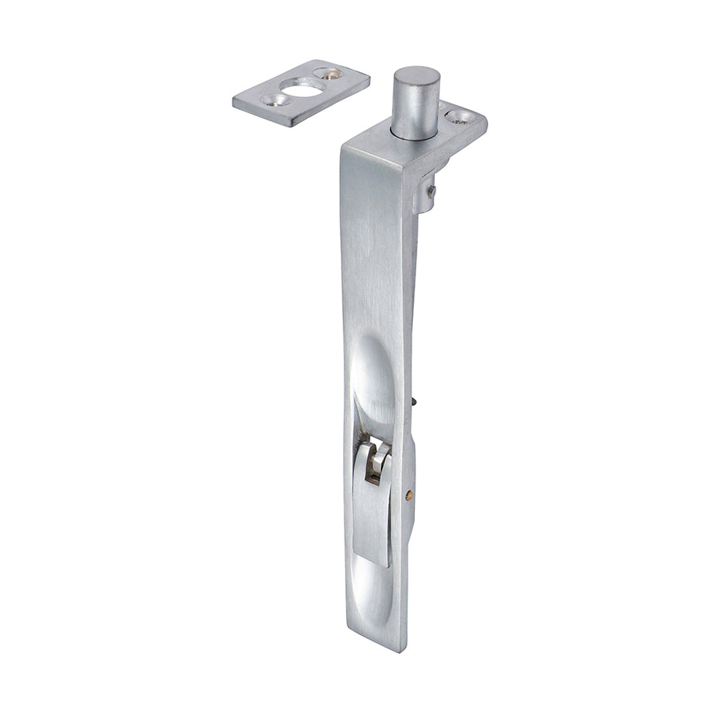 Lever Action Flush Bolt - Satin Chrome - 150 x 19mm - Bag of 1