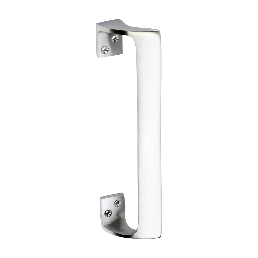 Oval Grip Pull Handle - Satin Chrome - 228mm - TIMbag of 1