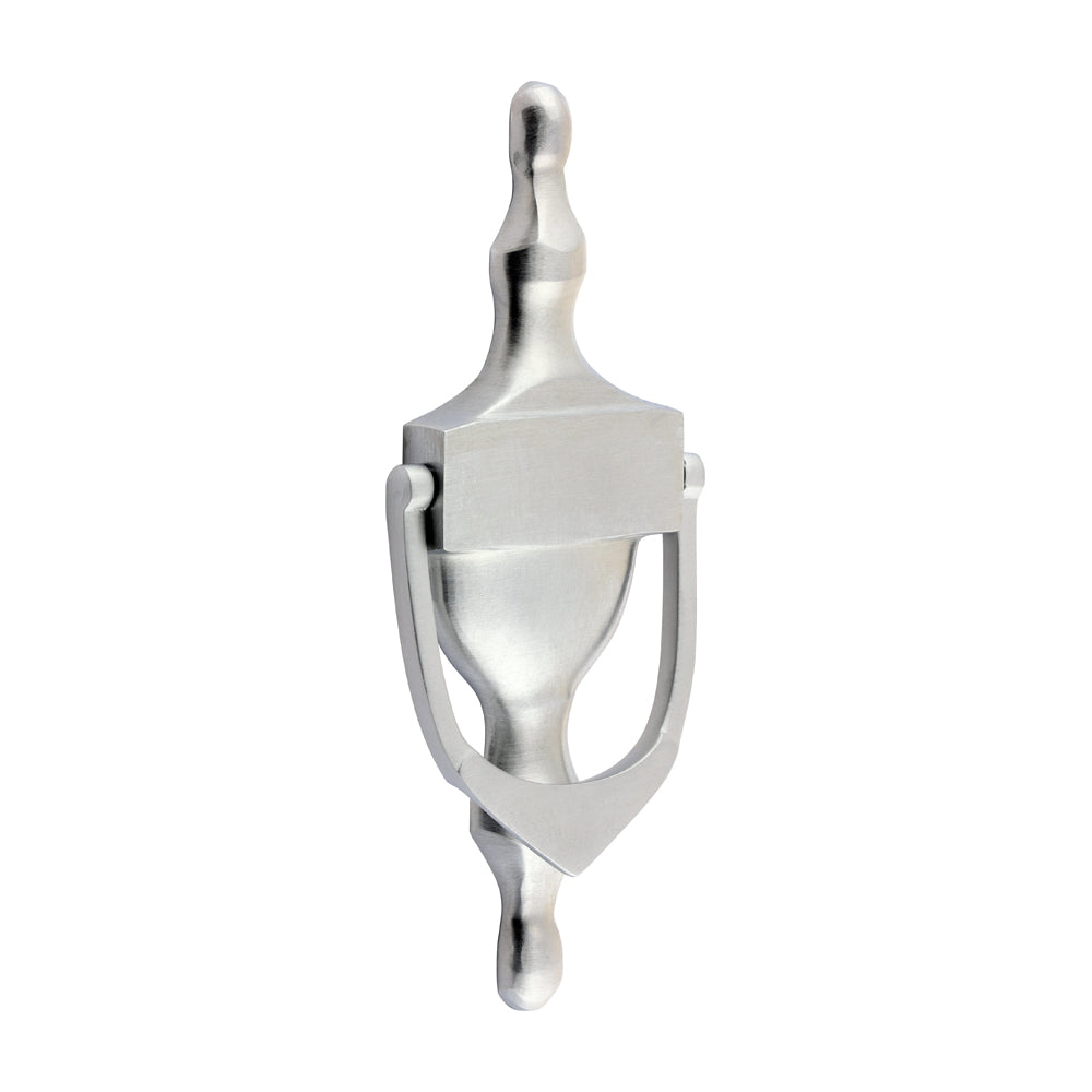 Urn Pattern Door Knocker - Satin Chrome - 166 x 60 - Box of 1