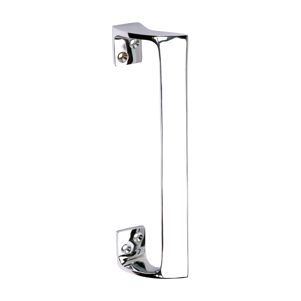 Oval Grip Pull Handle - Polished Chrome - 228mm - Bag of 1