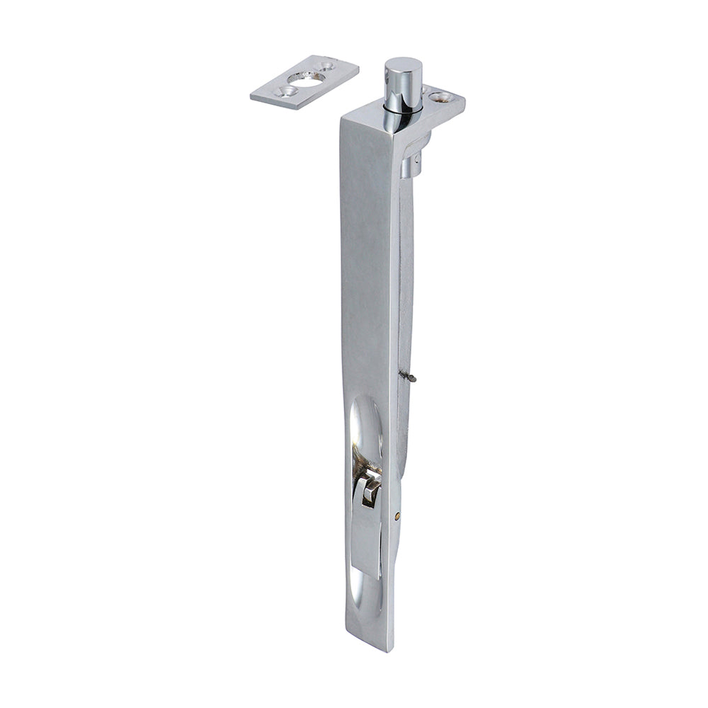 Lever Action Flush Bolt - Polished Chrome - 200 x 19mm - Bag of 1