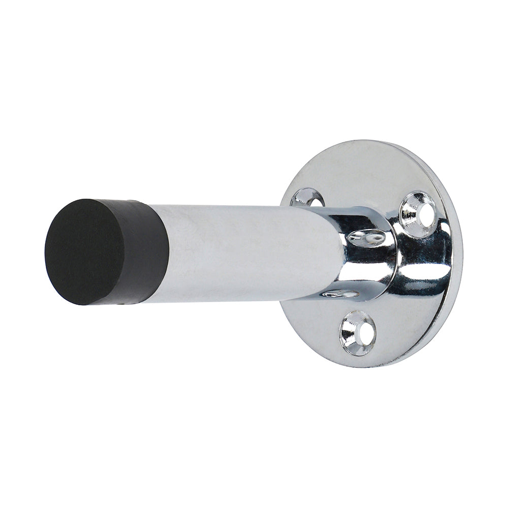 Projection Door Stop - Polished Chrome - 70mm - TIMpac of 1