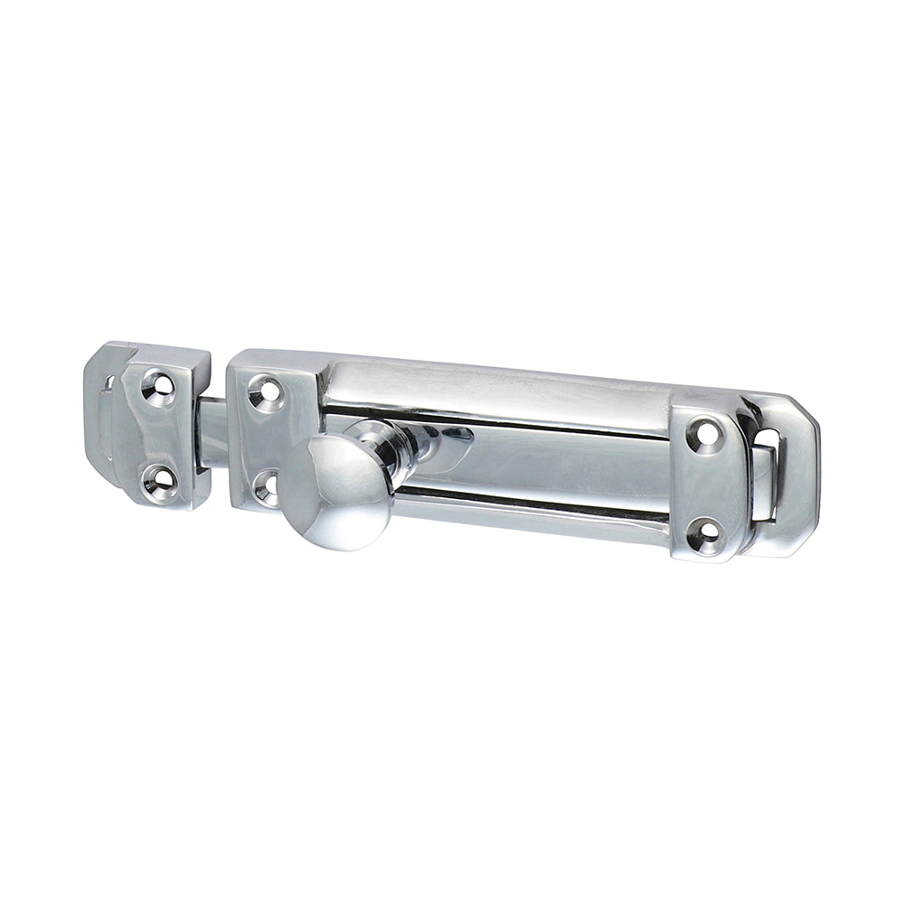 Contract Flat Section Bolt - Polished Chrome - 135 x 30mm - TIMpac of 1