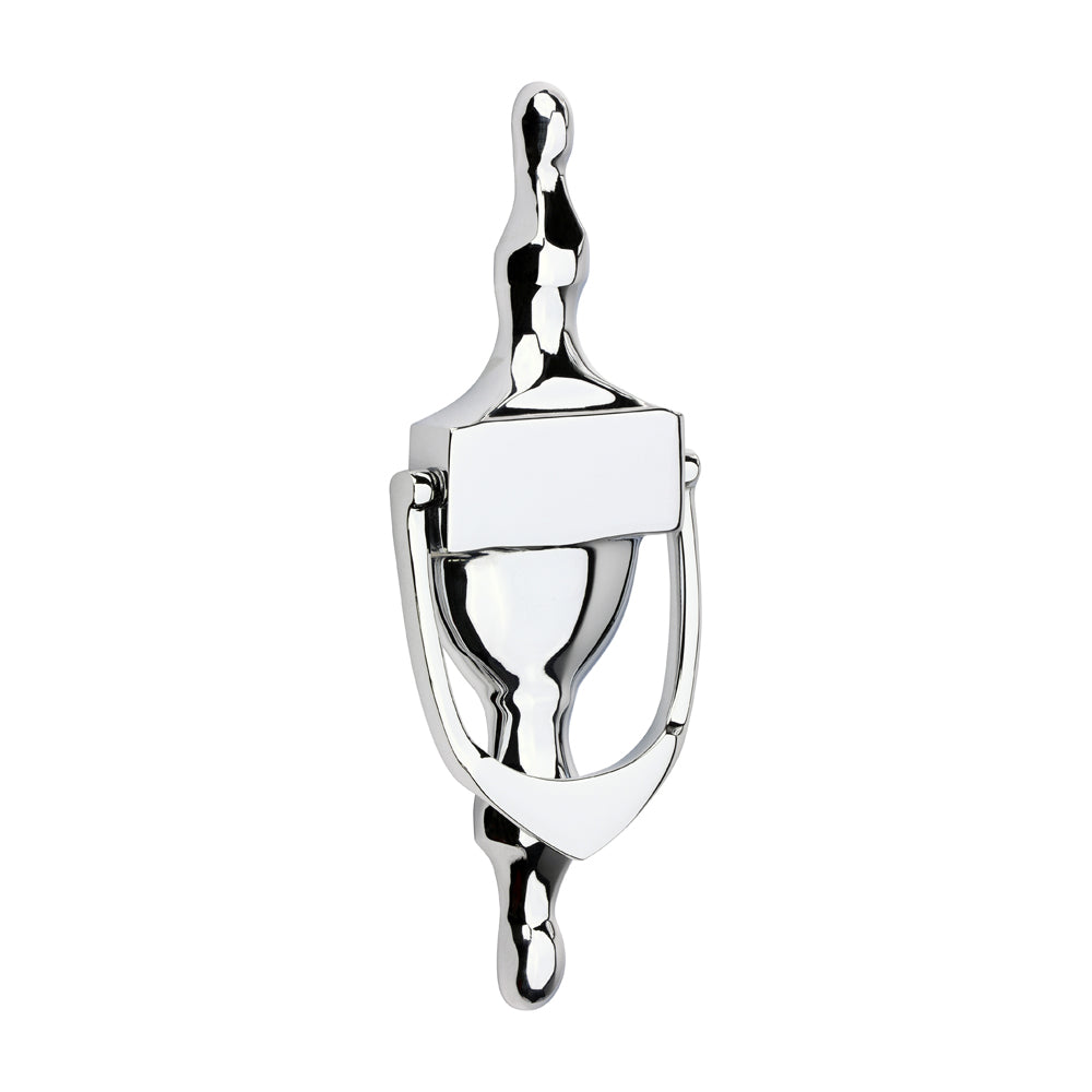 Urn Pattern Door Knocker - Polished Chrome - 166 x 60 - TIMbag of 1