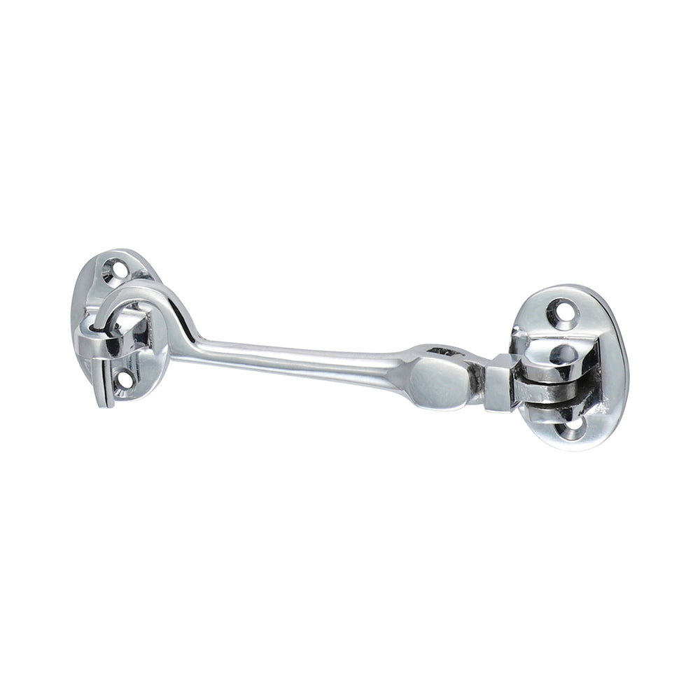 Cabin Hook - Polished Chrome - 100mm - Bag of 1