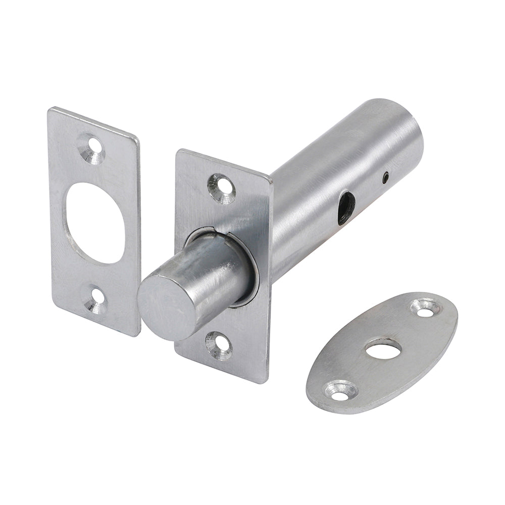 Door Rack Bolts - Satin Chrome - 60mm - Bag of 2