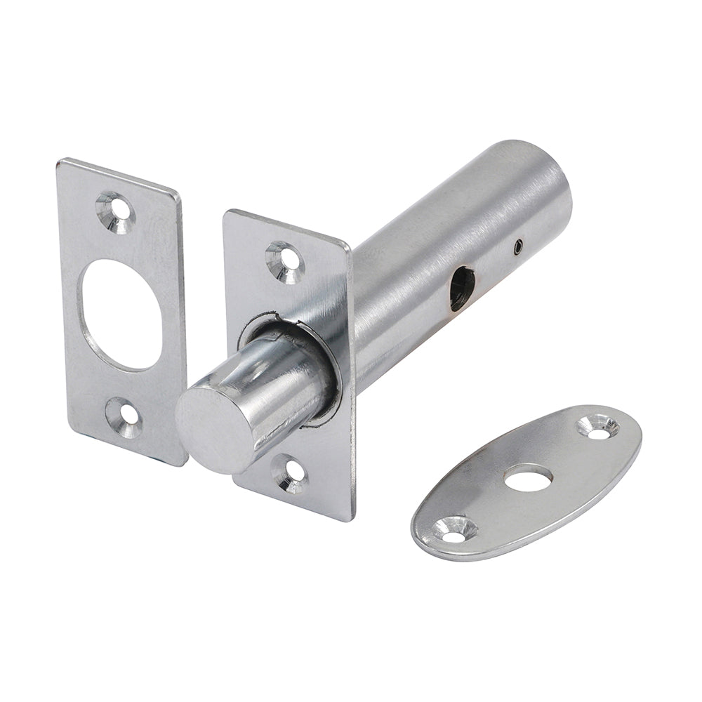 Door Rack Bolts - Polished Chrome - 60mm - TIMpac of 2