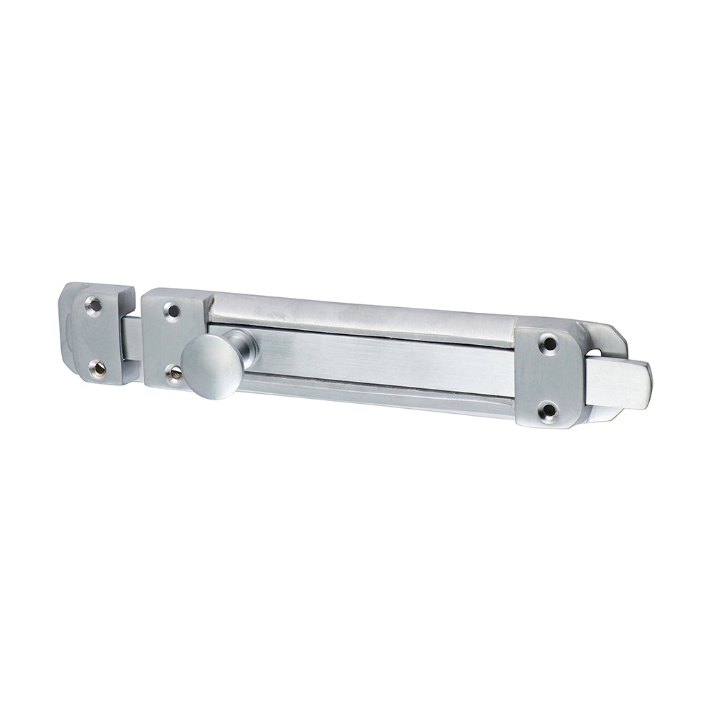 Contract Flat Section Bolt - Satin Chrome - 210 x 35mm - TIMpac of 1