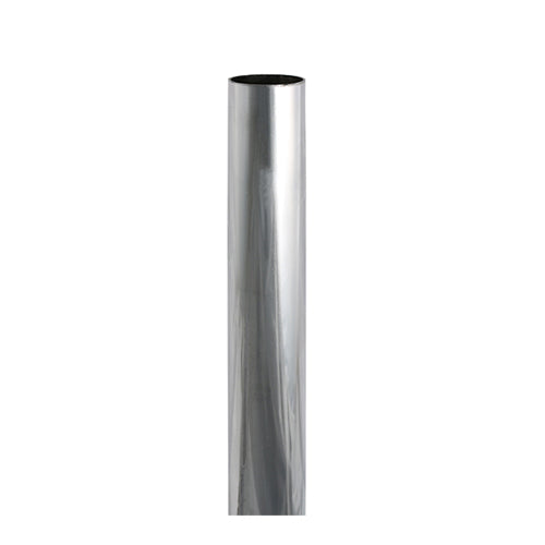 Wardrobe Rail - Round - Polished Chrome - 25 x 2500 - Unit of 1