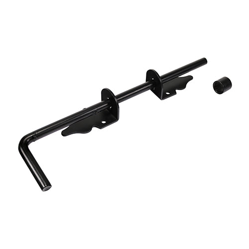 Cane Bolt - Black - 12" - Plain Bag of 1