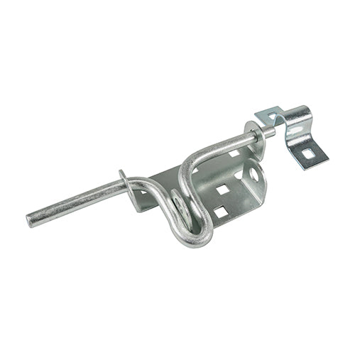 Slide Action Padbolt - Zinc - 7 5/16" - Plain Bag of 1