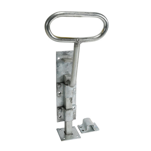 Bow Handle Bolt - Hot Dipped Galvanised - 12" - Plain Bag of 1