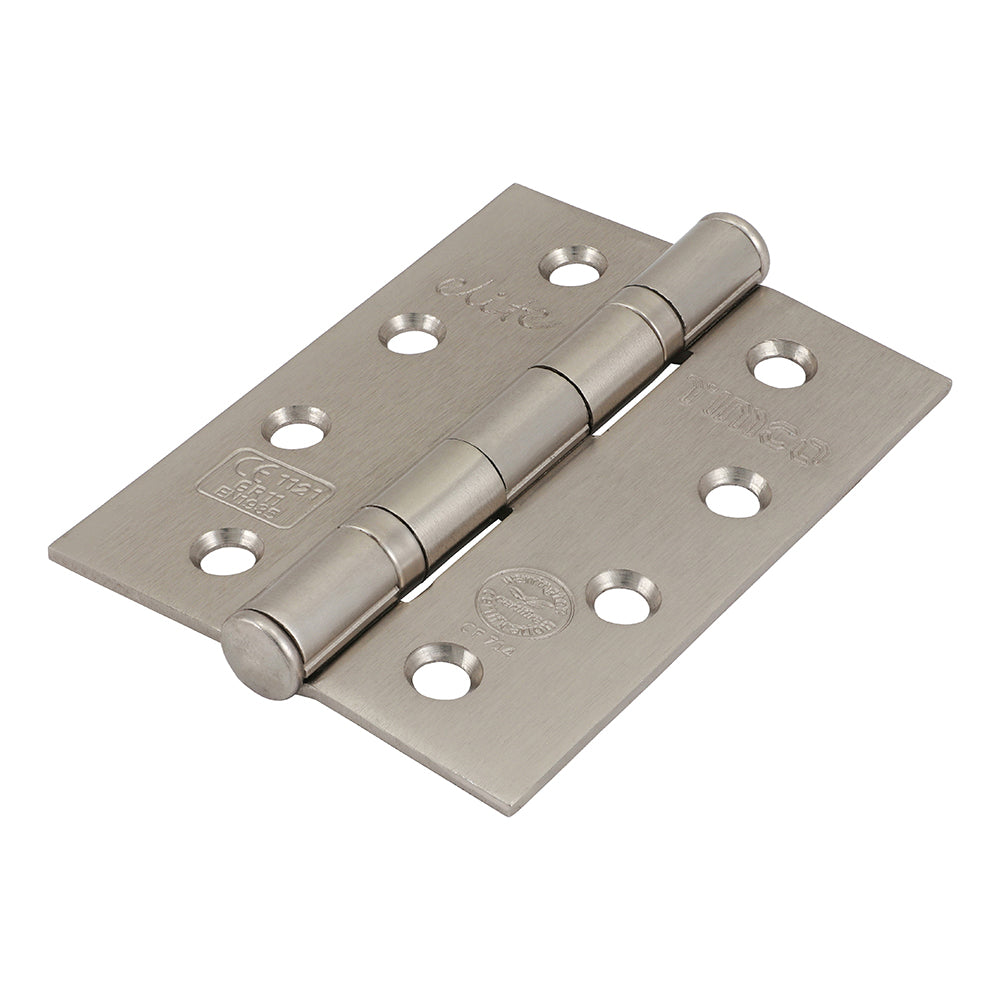 Grade 11 Fire Door Hinges - Satin Nickel - 101 x 76 x 2.6 - Box of 1