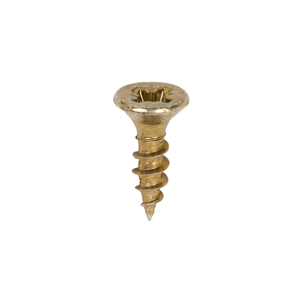 Classic Multi-Purpose Screws - PZ - Double Countersunk - Yellow - 3.5 x 12 - Box of 200