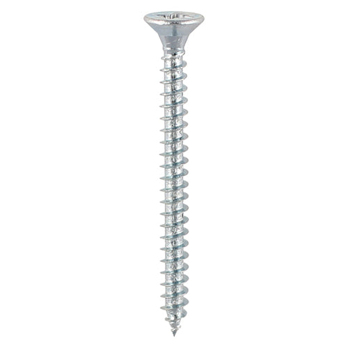 Solo Chipboard & Woodscrews - PZ - Double Countersunk - Zinc - 3.5 x 15 - Box of 200