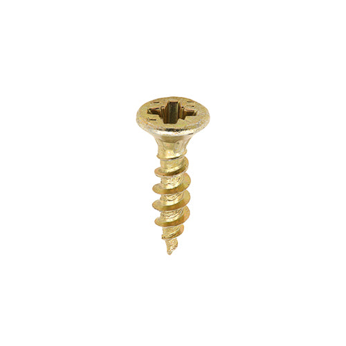 C2 Strong-Fix - PZ - Double Countersunk - Sharp Point - Yellow - 3.5 x 16 - Box of 200
