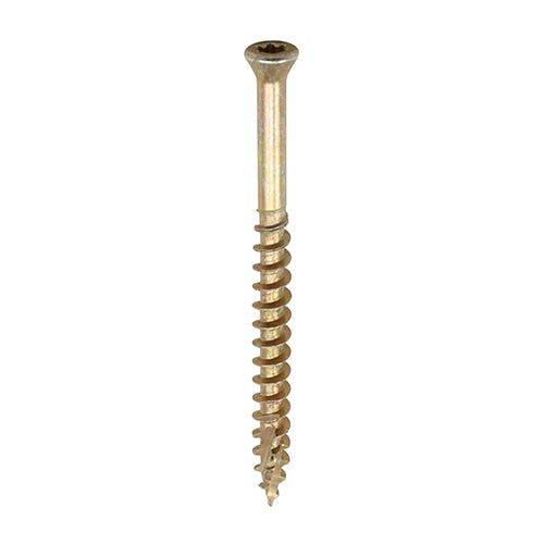 C2 Tongue-Fix - TX - Reduced Countersunk - Twin-Cut - Yellow - 3.5 x 45 - Tub of 350