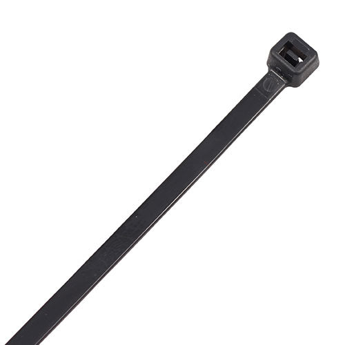 Cable Ties - Black - 3.6 x 140 - Bag of 100