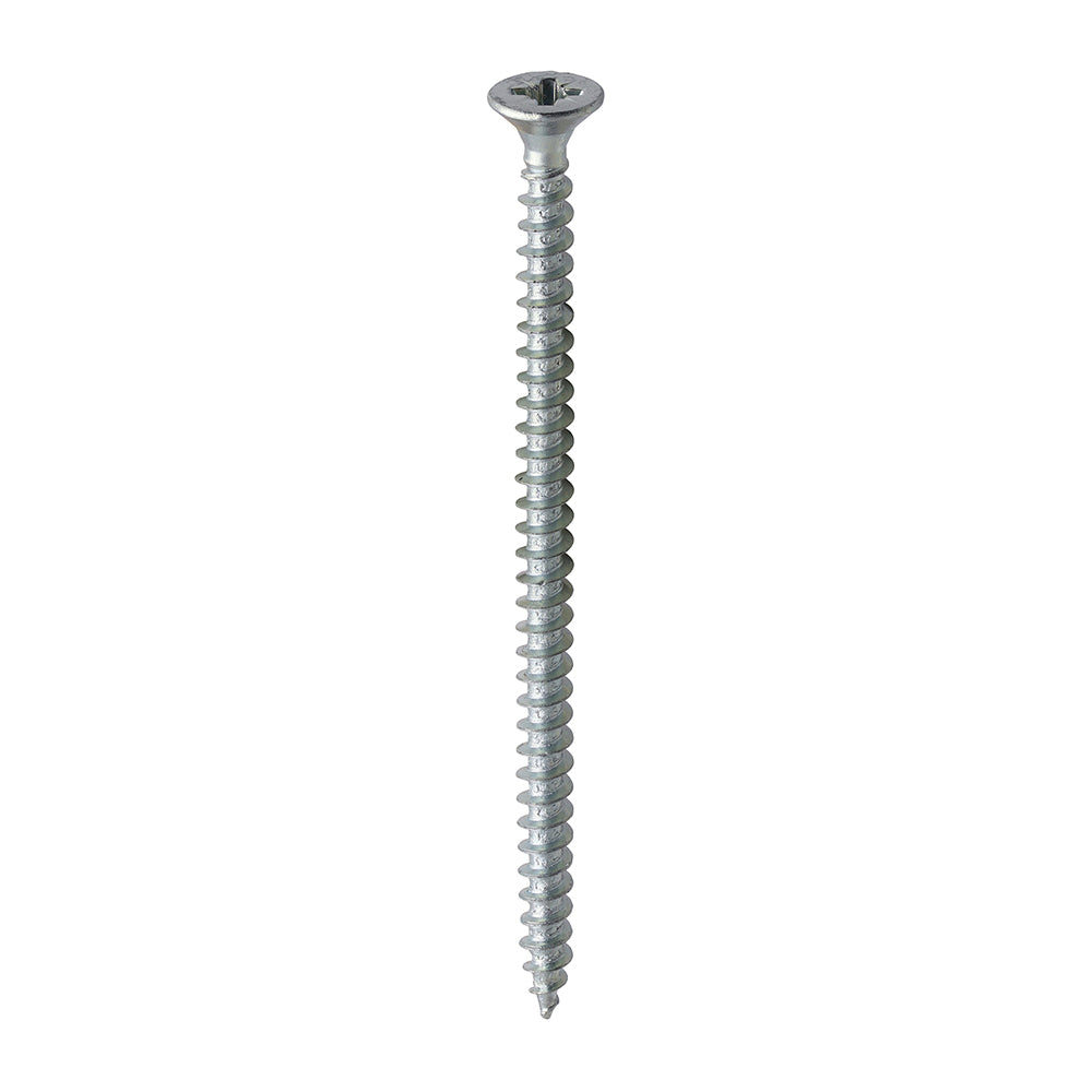 Solo Chipboard & Woodscrews - PZ - Double Countersunk - Zinc - 4.0 x 70 - Box of 200