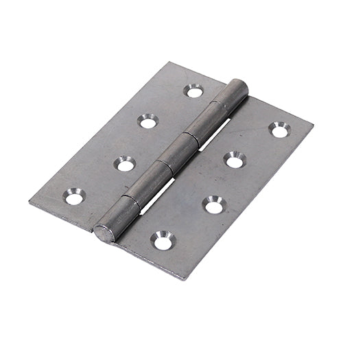 Plain Butt Hinge - Fixed Pin (1838) - Self Colour - 100 x 70 - TIMbag of 1