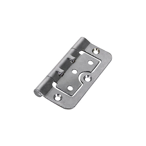 Hurlinge - Fixed Pin (104) - Polished Chrome - 75 x 55 - Plain Bag of 1