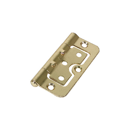 Hurlinge - Fixed Pin (104) - Electro Brass - 75 x 55 - Plain Bag of 1