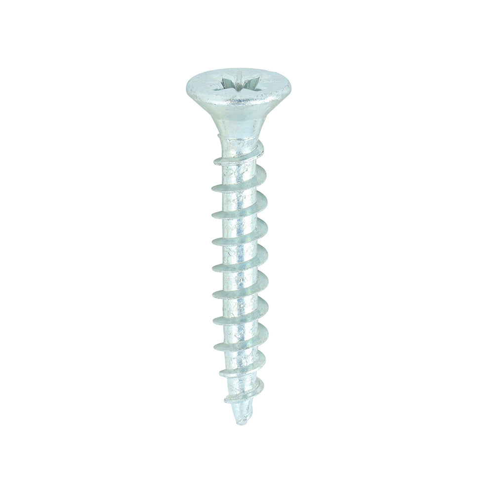 Solo Chipboard & Woodscrews - PZ - Double Countersunk - Zinc - 4.5 x 30 - Box of 200
