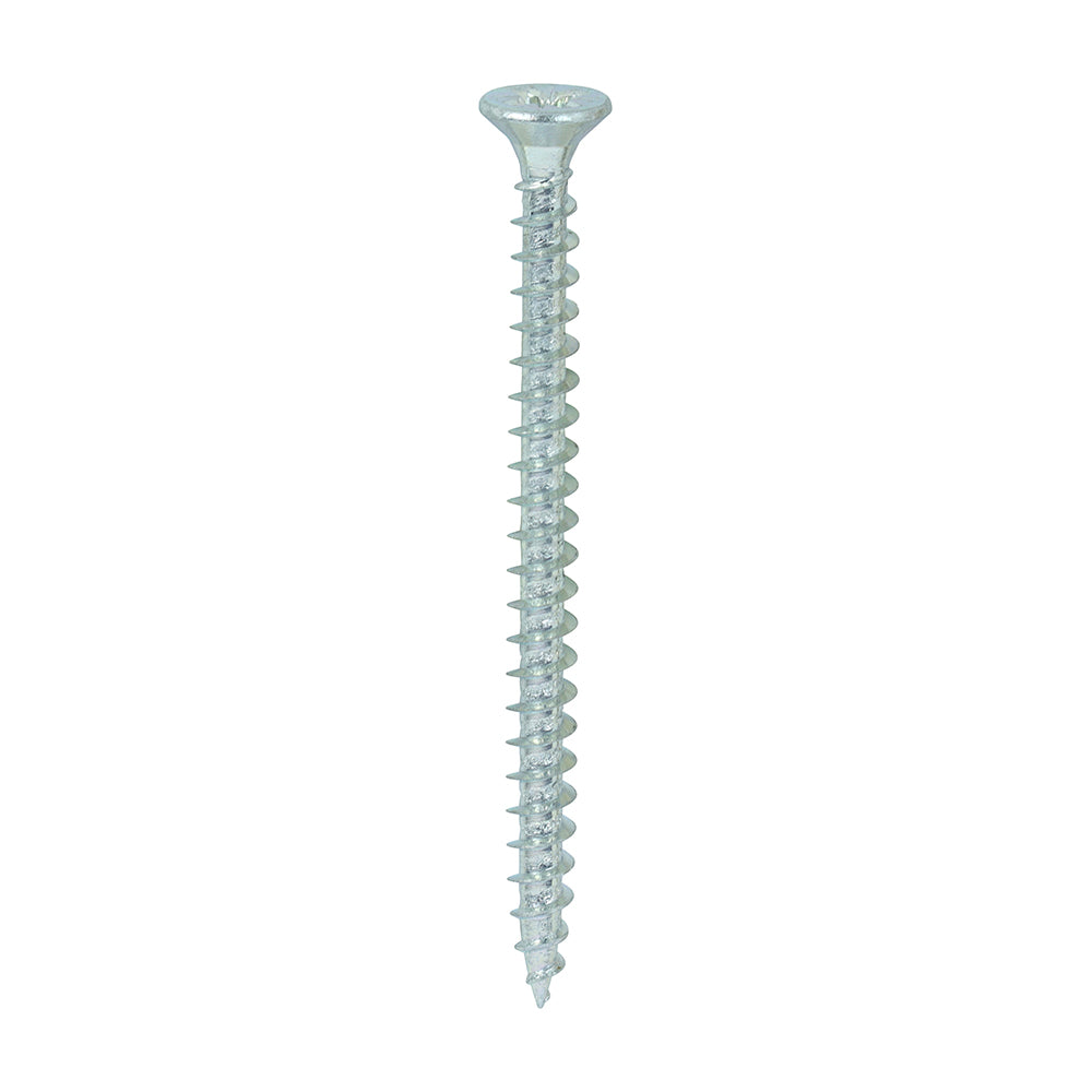 Solo Chipboard & Woodscrews - PZ - Double Countersunk - Zinc - 4.5 x 60 - Box of 200
