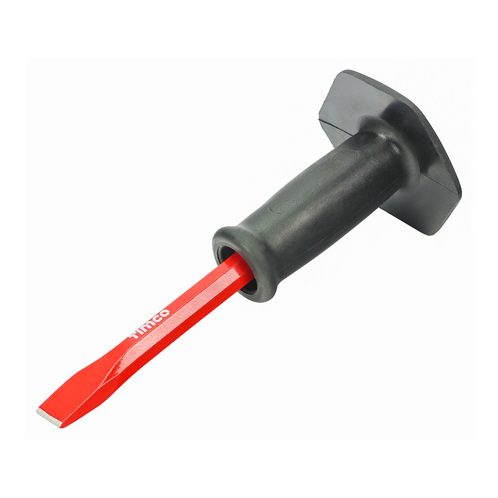 Cold Chisel with Guard - 3/4 x 10" - Clip of 1