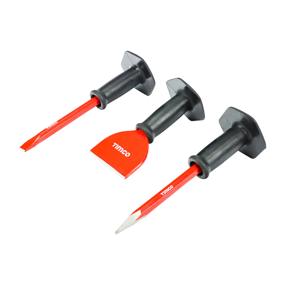 Bolster & Chisel Set - Pack of 3