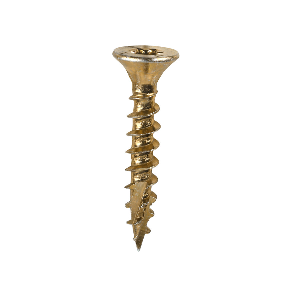 C2 Clamp-Fix - TX - Double Countersunk with Ribs - Twin-Cut - Yellow - 5.0 x 30 - Box of 200