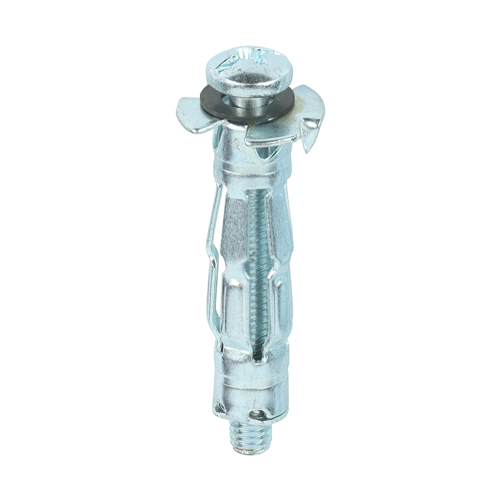 Metal Cavity Anchors - Zinc - M5 x 37 (45mm Screw) - Box of 100