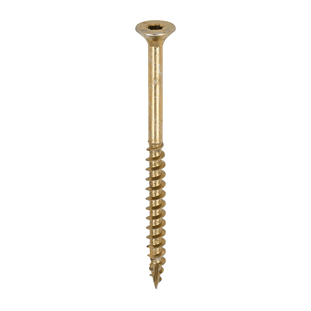 C2 Clamp-Fix - TX - Double Countersunk with Ribs - Twin-Cut - Yellow - 5.0 x 70 - Tub of 375